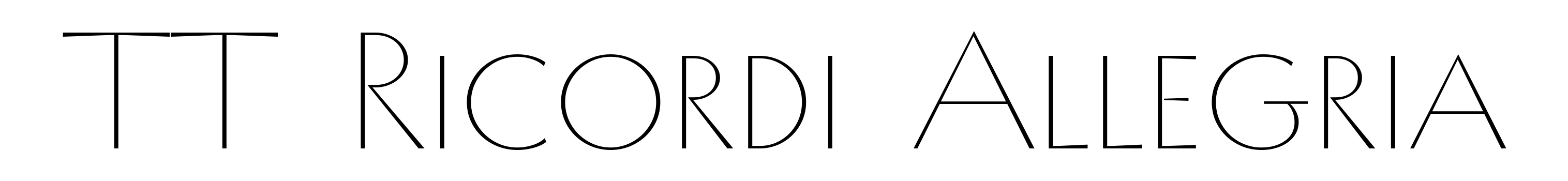 TT Ricordi Allegria